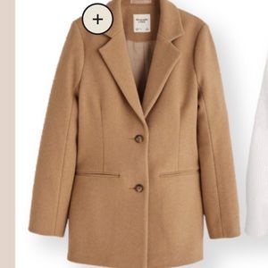 Camel Wool Blend Blazer